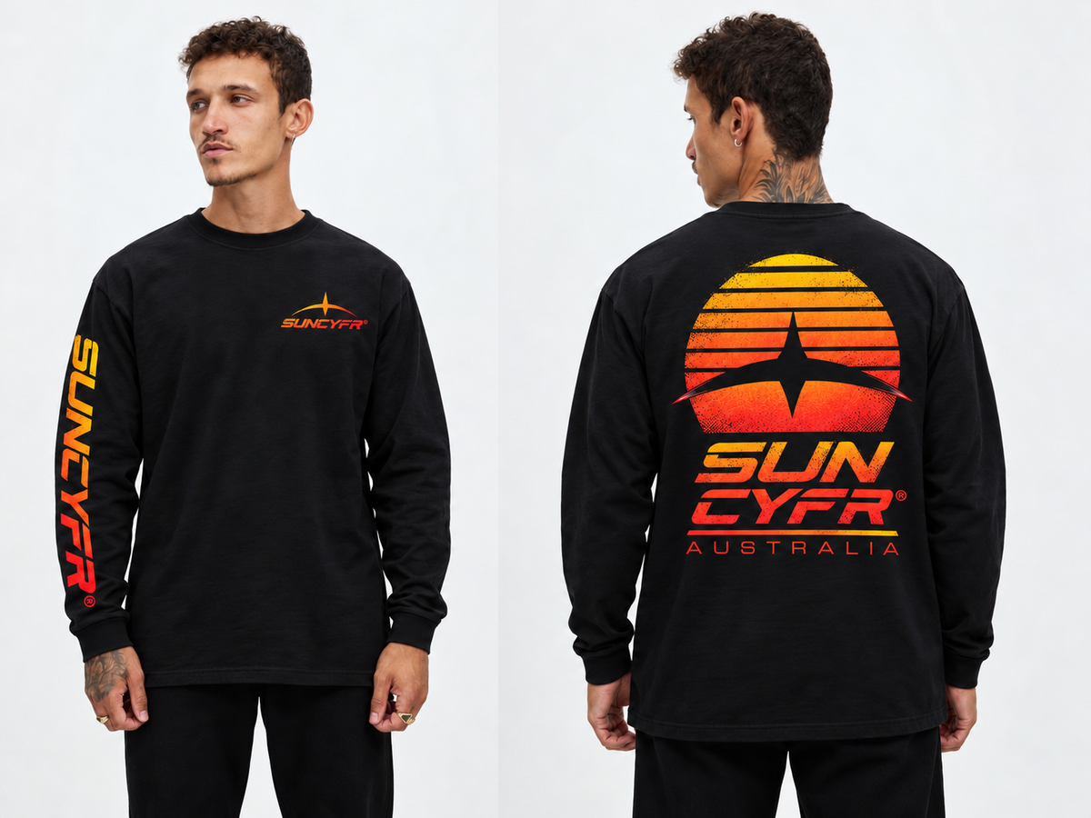 Retro Sun LS Tee